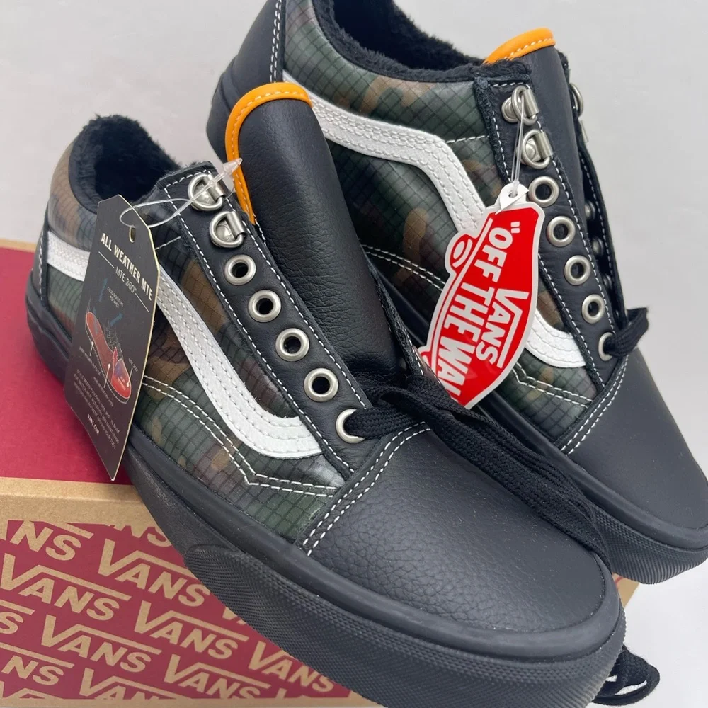 Vans WMNS Old Skool All Weather Mte (Mte) Black/Camouflage Sneakers VN0A348F2TI